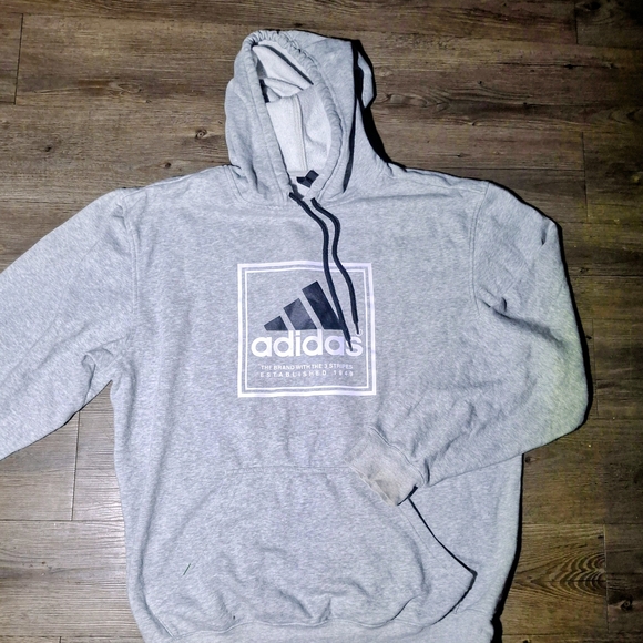 adidas Other - Adidas Light Gray Men's Hoodie
